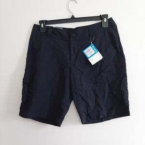 Columbia East Ridge II Shorts, Black, Size 10, Hiking Outdoors Casual